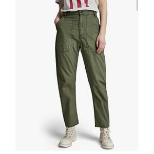 G-Star Raw Women’s Size 27 3D Fatigue Boyfriend Cotton Twill Pant Nitro Blue NWT